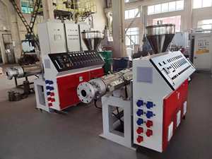 เครื่องอัดรีดพีวีซีแบบสกรูเดี่ยวจากโรงงานผู้ผลิตโดยตรง รุ่น SJ 65 สายการผลิตเครื่องอัดรีดแบบหดตัวสำหรับท่อ PPR และ PE - Product Image 6
