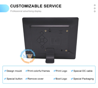 Pantalla de vídeo digital de buena calidad para interior, reproductor multimedia de publicidad para tv de 8 pulgadas, pantalla lcd