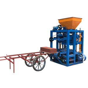 Máy làm gạch Qtj4-24, máy tạo khuôn gạch bê tông, máy móc sản xuất gạch nhỏ cho doanh nghiệp - Product Image 2