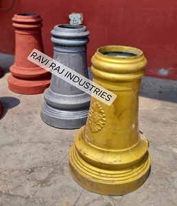 Pilares de poste de lámpara de hierro fundido decorativos de grado Industrial para iluminación de calles y jardines Base de poste de luz CI duradera para exteriores - Product Image 1