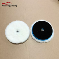 Tampon de polissage en fibre de laine synthétique de haute qualité de 3 à 7 pouces pour le lustrage intensif des voitures et le detailing automobile