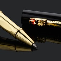 Stylos Bille Métalliques Personnalisés 0,5 mm avec Logo Gravé au Laser, Design Animal Unique, Coupe de Précision, pour Bureau et Entreprise - Vente en Gros