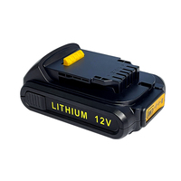 Baterai Lithium Ion Pengganti Untuk Dewalt 12V Max Dcb120 Dcb121 Dcb124 Dcb127 Baterai Perkakas Listrik Tanpa Kabel