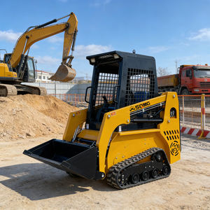 Cargadora Compacta SQMG25, Máquina Industrial con Ruedas y Operación Hidráulica Piloto, Bomba de Pistones de Circuito Abierto - Product Image 3