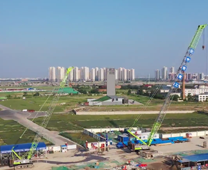 แบรนด์ที่มีชื่อเสียงตีนตะขาบเครน<span class=keywords><strong>400</strong></span>ตัน Jib เครน ZCC5200S ในสต็อก - Product Image 4