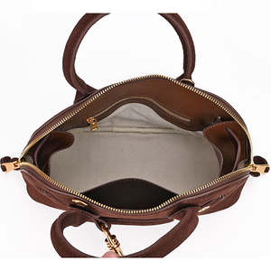 Bolso retro de piel de vaca esmerilada, mini bolso de mano de gamuza, bolso de hombro de cuero a la moda. - Product Image 3