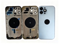 Coque arrière de remplacement en verre pour 13 Pro Max, design à clapet, 100 % compatible, 100 % testée, remboursement garanti