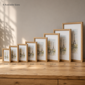 <span class=keywords><strong>Cadre</strong></span> photo Homco en MDF, formats A3, 5x7, 6x8, 7x10, 8x10, 10x12, 12x16 pouces, noir, blanc, noyer, chêne, pour table ou mur, décoration maison et bureau - Product Image 4