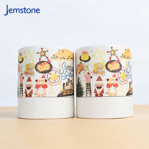 Envases ecológicos de cartón cilíndrico para velas y frascos de vidrio con materiales reciclables - Product Image 1