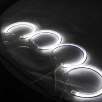 Kit de feux de jour CCFL à anneaux Angel Eyes personnalisés de marque AOE pour E36 E46 avec 700LM et 12V
