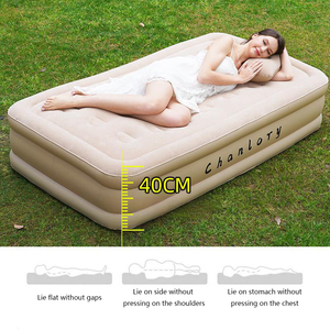 Automatic Inflatable Mattress Outdoor Camping <b>Double</b> <b>Bed</b> Mat Sleeping Pad <b>with</b> Built-in <b>Air</b> <b>Pump</b> Probable Load 200kg - Product Image 2