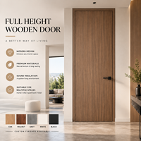 Portes intérieures pour maison, étanches, résistantes à l'humidité, sur mesure pour projets d'appartements