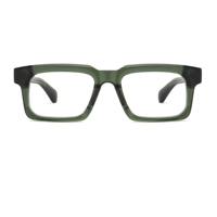 Lunettes de vue haut de gamme faites à la main, monture optique unisexe en acétate robuste, populaire et de haute qualité