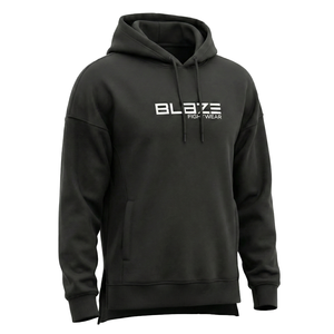 Sweat à capuche ultra lourd et surdimensionné pour homme, 100% coton, double couche, fermeture éclair, imperméable, logo personnalisé, broderie 3D, Vietnam - Product Image 1