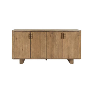 Luxury Wooden <b>Sideboard</b> Buffet <b>Cabinet</b> with Large Storage Space Solid Wood Dining Room Furniture Modern Home Hotel Restaurant - Product Image 3