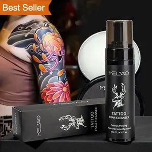 Tattoo Cleansing Foam Wholesale After Care Ink Cleansing Solution Private Laebl Brightening Tattoo Cleanser