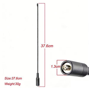 เสาอากาศแบบสองย่านความถี่ RH771 144/430mhz สำหรับวิทยุสื่อสาร Walkie Talkie Baofeng UV-82 T3 - Product Image 1