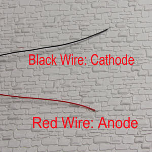 LQS21-modelo de tren de <span class=keywords><strong>ferrocarril</strong></span>, accesorios a escala 1:87 HO, lámpara de <span class=keywords><strong>calle</strong></span> blanca cálida - Product Image 5