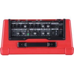 2x6.5 "amplificatore combinato alimentato a batteria da 10 watt nero rosso Boss CUBE Street 2 - Product Image 4