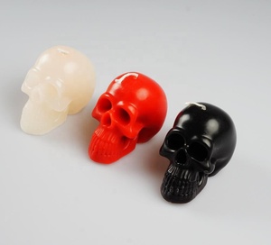 Halloween Head Shape <b>Paraffin</b> Wax Candles for Festive Parties - Product Image 2
