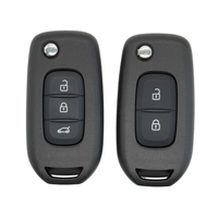 Haute qualité 2/3 boutons clé intelligente clé de voiture coque de remplacement pour clés de véhicule Renault