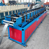 Machine de profilage d'angles muraux à fentes, machine de fabrication de cornières pour plaques de plâtre en acier léger