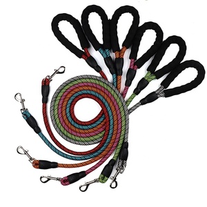 High Quality dog bungee leash Luxury Nylon Braided Reflective retractable Running Training climbing rope Dog Leash