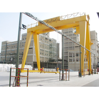 Chine usine marbre double poutre poutre portique européen grue 32 tonnes avec roues à vendre