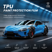 Film de protection transparent TPU PPF personnalisé OEM ODM, garantie 10 ans, film auto-cicatrisant transparent pour voiture, expédition directe usine