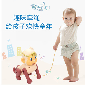 Jouet électrique Autonomie Monkey King avec lumière et musique pour enfants de 2 à 6 ans, jouet interactif en plastique - Product Image 3
