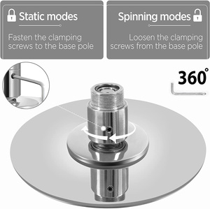 Logo personnalisé Club Bar Bâtons d'entraînement personnalisés Amovible Portable Dancing <span class=keywords><strong>Spinning</strong></span> Exercise <span class=keywords><strong>Dance</strong></span> <span class=keywords><strong>Pole</strong></span> - Product Image 5