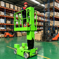 Plateforme élévatrice mobile autopropulsée à mât télescopique pour levage de personnel à grande hauteur
