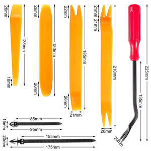 925 אטב אוטומטי pcs & אטב לרכב הדחיפה לוח דלת חיתוך קליפים קליפים \ סירטוני גוף אוטומטי - Product Image 5