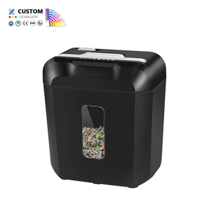Ofitech 미니 가정 쓰레기 분쇄기 크로스 컷 용지 A4 8 매 저소음 미니 종이 카드 분쇄기 - Product Image 3