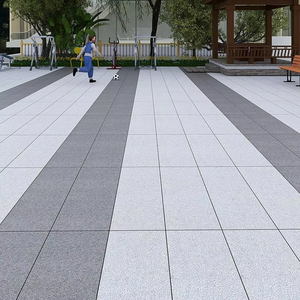 Dalles de porcelaine antidérapantes modernes grand format 20 mm, gris mat, pour hall d'entrée, patio, entrepôt, hôpital et zones à fort trafic - Product Image 2