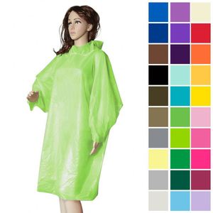 Portable Disposable Foldable for Raincoats for <b>Men</b> Women Hiking Waterproof PE Plastic Free Sample 5000 Pcs - Product Image 2
