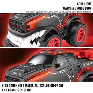 <span class=keywords><strong>Auto</strong></span> Telecomandata Acrobatica con Espressioni Stravaganti e Arrabbiate, Giocattolo per Ragazzi, Camion Telecomandato con Deriva, Veicolo Telecomandato 2.4G 4CH - Product Image 6