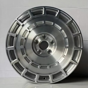 ล้อปลอมแปลง1ชิ้นสีเงินขัดเงารถ M3 M4รถ M5 E93 E92ขนาด1ม. ขอบ17-22นิ้ว - Product Image 3