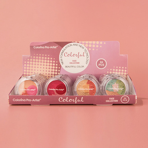 <span class=keywords><strong>Colorina</strong></span> marca venta al por mayor fábrica de productos de maquillaje buena calidad popular brillo resaltador brillo rubor - Product Image 5