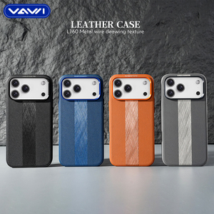 เคสหนัง L160ลายมังกร vawi ประกบกันเคสหนังเรียบลายแปรงโลหะสำหรับ <span class=keywords><strong>iPhone</strong></span> <span class=keywords><strong>12</strong></span> 13 14 15 16 17 <span class=keywords><strong>PRO</strong></span> <span class=keywords><strong>MAX</strong></span> สำหรับ Samsung - Product Image 2