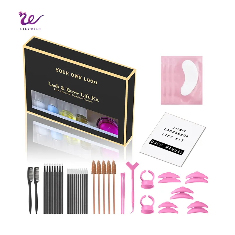 Diy Eyebrow Lamination Kit Professional Wholesale Eyelash Lifting Kit Private Label Lash Perm Solution