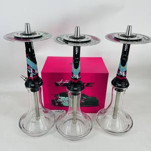 Vente en gros d'usine, ensemble de narguilé Amotion allemand, boîte cadeau, acier inoxydable, grande taille, salon de fumée, bar, ensemble <span class=keywords><strong>chicha</strong></span> - Product Image 1
