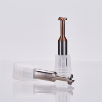 PULSTOOL Fraise à rainurer en T personnalisable à 4 cannelures en carbure 60HRC avec revêtement AlTiN pour usinage CNC, support ODM OEM