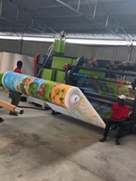 Máquina laminadora para espuma con rodillo de estampado de tela Máquina laminadora de extrusión