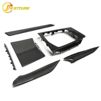 Kit de Reemplazo de Molduras Interiores de Fibra de Carbono Real para el Tablero de BMW 2019-2022 G20 G80 M3 G26 I4 G42 M240i G82 G83 M4