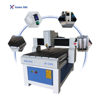 Fresadora CNC para Madera Xunke 1530 ATC 3D de Alta Precisión con Motor de Husillo de 7.5kW y 3 Ejes, 110V/200V/380V, para Madera y Metales Blandos