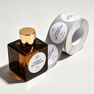 Autocollant de transfert vinyle personnalisé, imperméable, découpé sur mesure, impression de logo pour étiquettes d'emballage, marquage de bouteilles, OEM - Product Image 1
