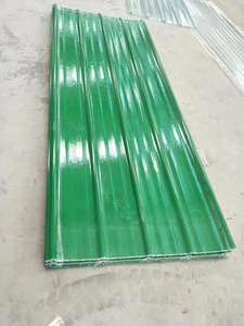 แผ่น<span class=keywords><strong>หลังคา</strong></span>โปร่งใสแบบสี่เหลี่ยมคางหมูวัสดุโพลีเมอร์ไฟเบอร์กลาสเสริมแรงแผ่นหลังคา - Product Image 6