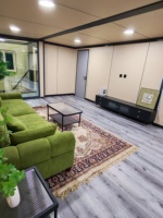Maisons conteneurs 20/40 pieds, maisons mobiles pliantes, studios extensibles, salles de bain, cuisines, appartements, design moderne, respirant, CE