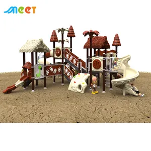 Goedkope Commerciële Speeltoestellen Outdoor Kinderspeelplaats Voor Kinderen Speelset